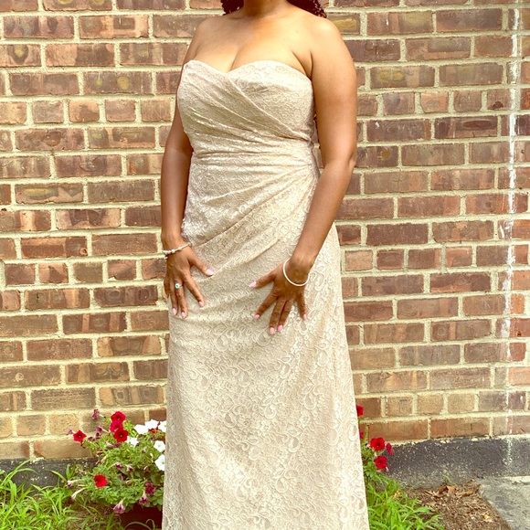 David's Bridal Dresses & Skirts - 0409 NWOT David’s Bridal Strapless Gown